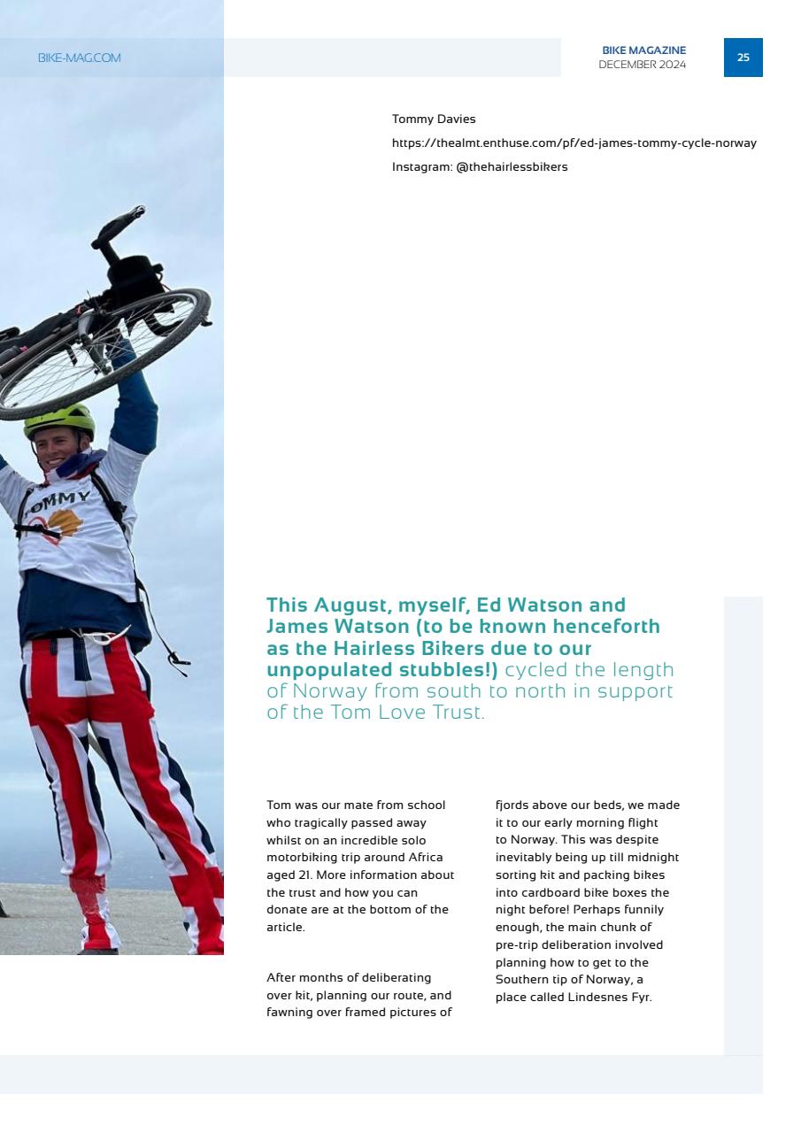 BIKE Magazine Preview Pages