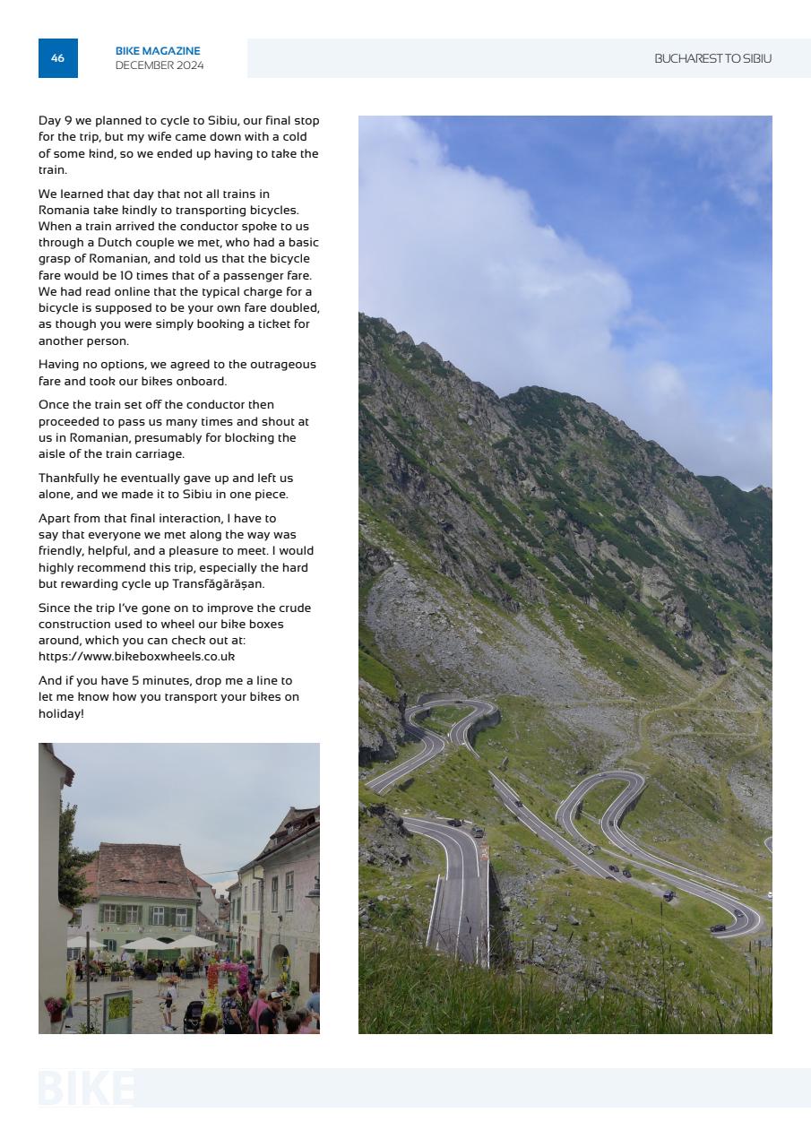 BIKE Magazine Preview Pages