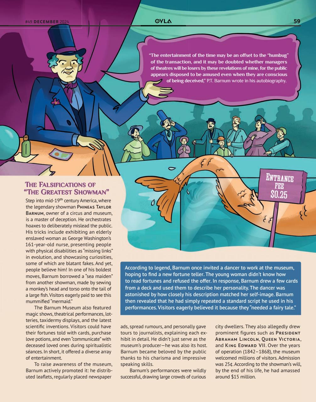 OYLA Magazine Preview Pages