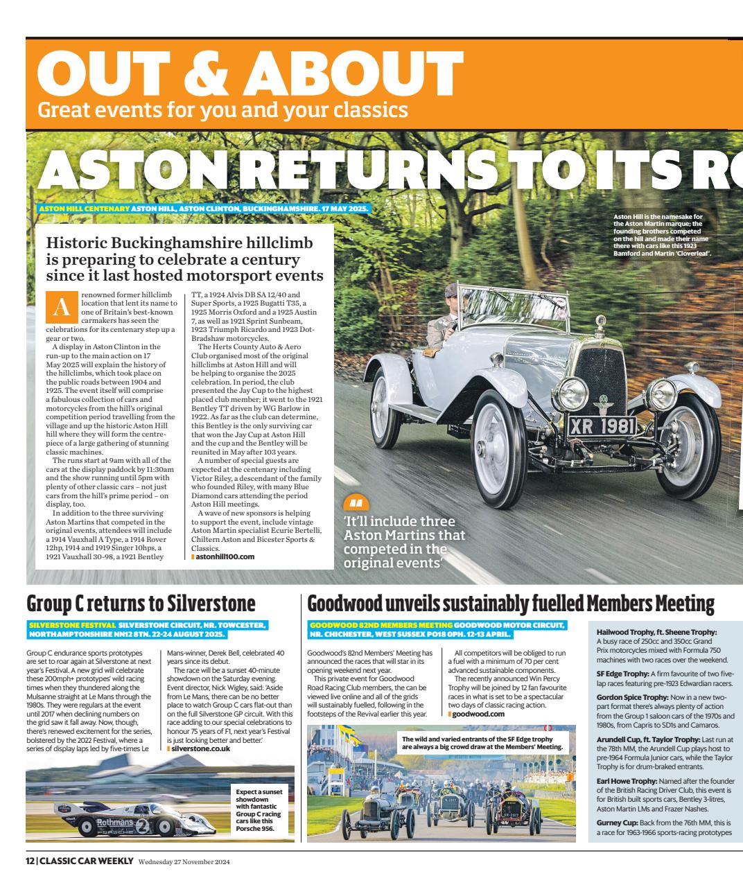 Classic Car Weekly Preview Pages