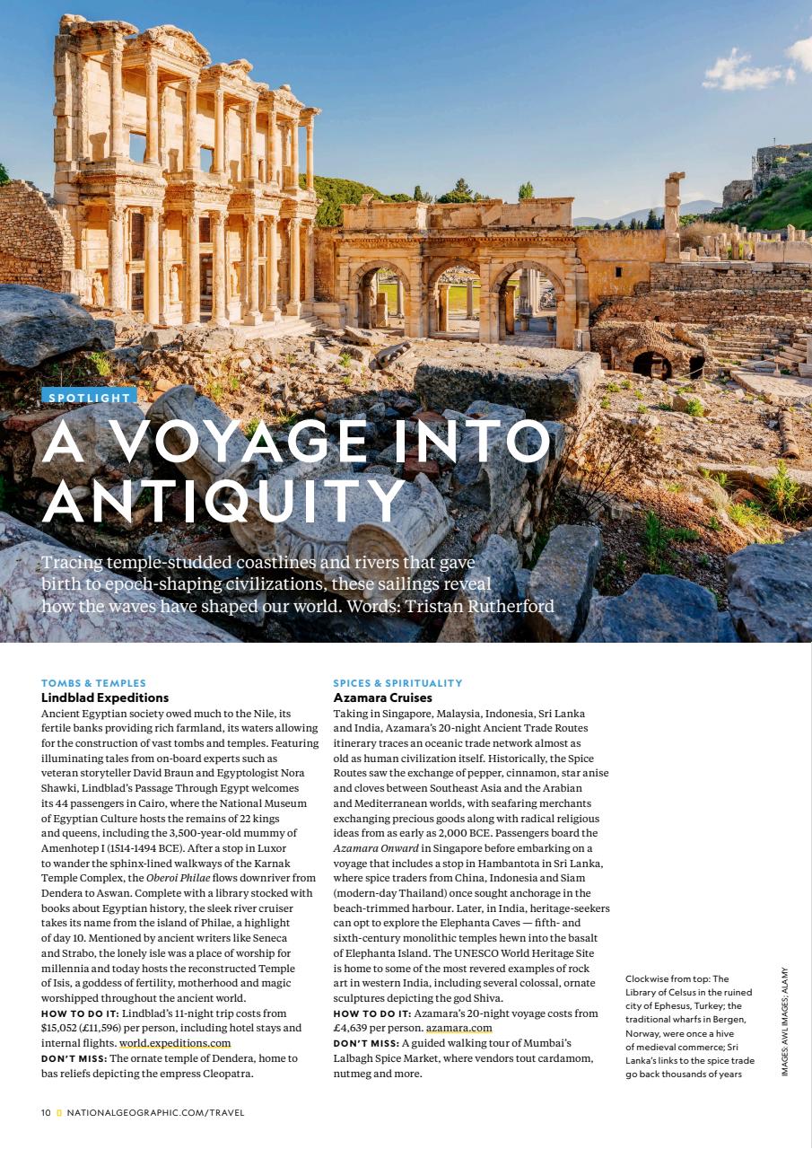 National Geographic Traveller UK Preview Pages