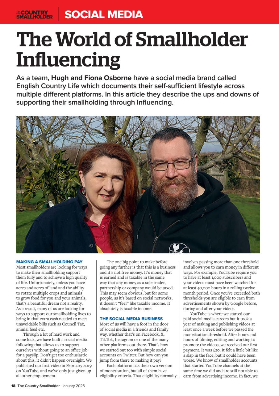 The Country Smallholder Preview Pages