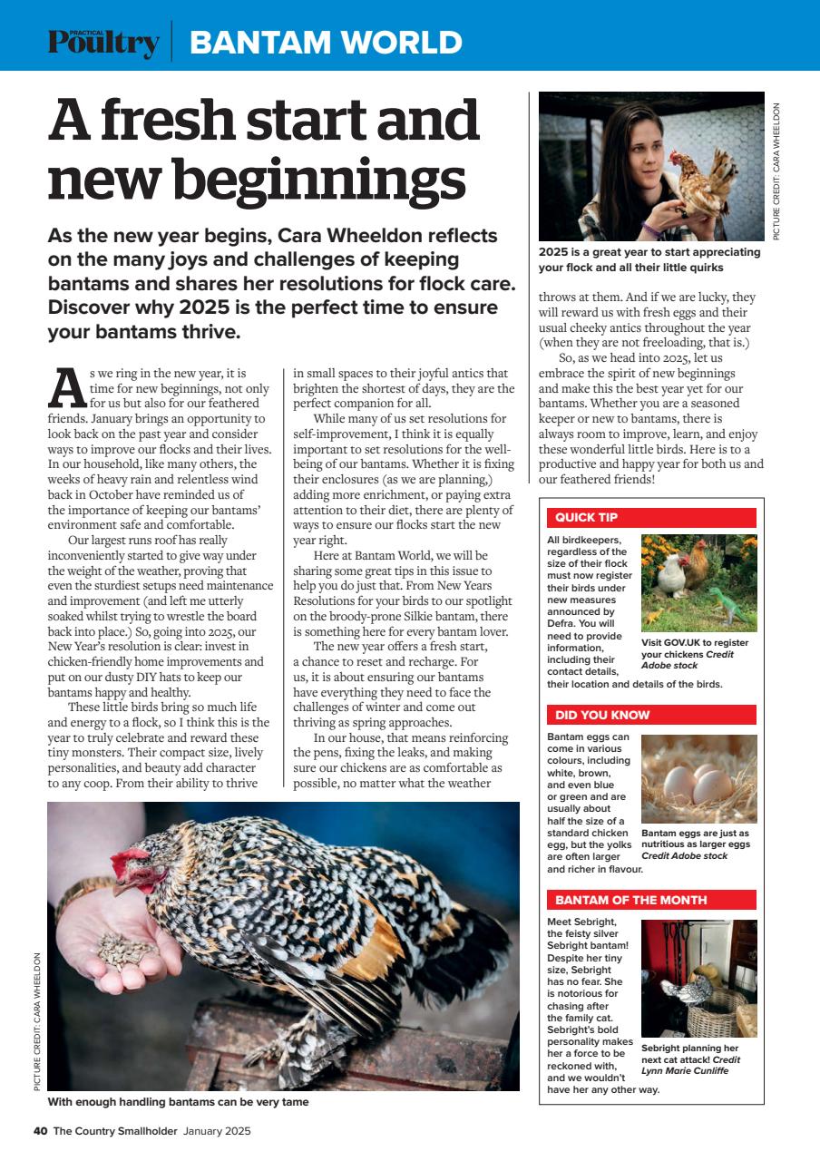 The Country Smallholder Preview Pages