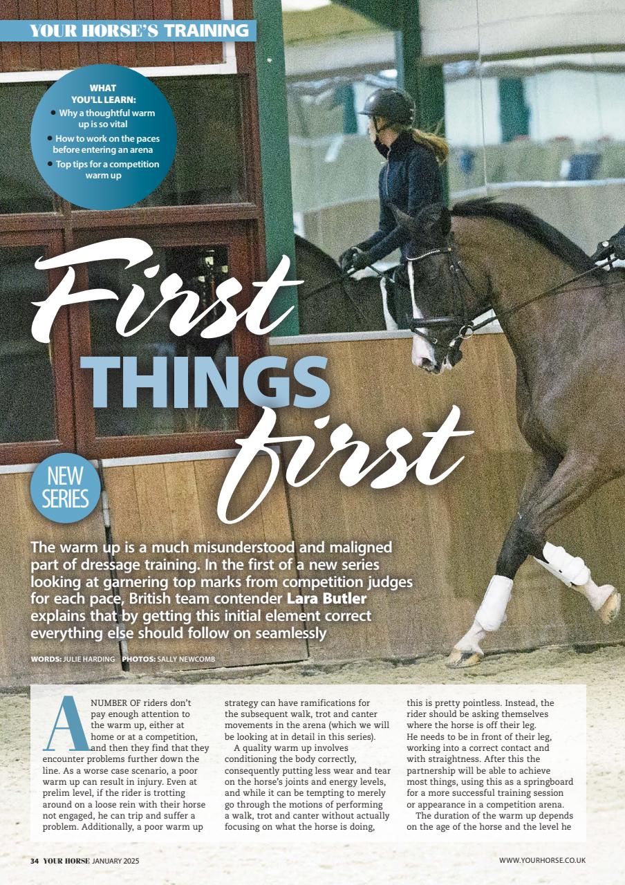 Your Horse Preview Pages