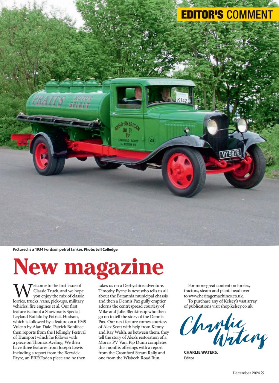 Classic Truck Preview Pages