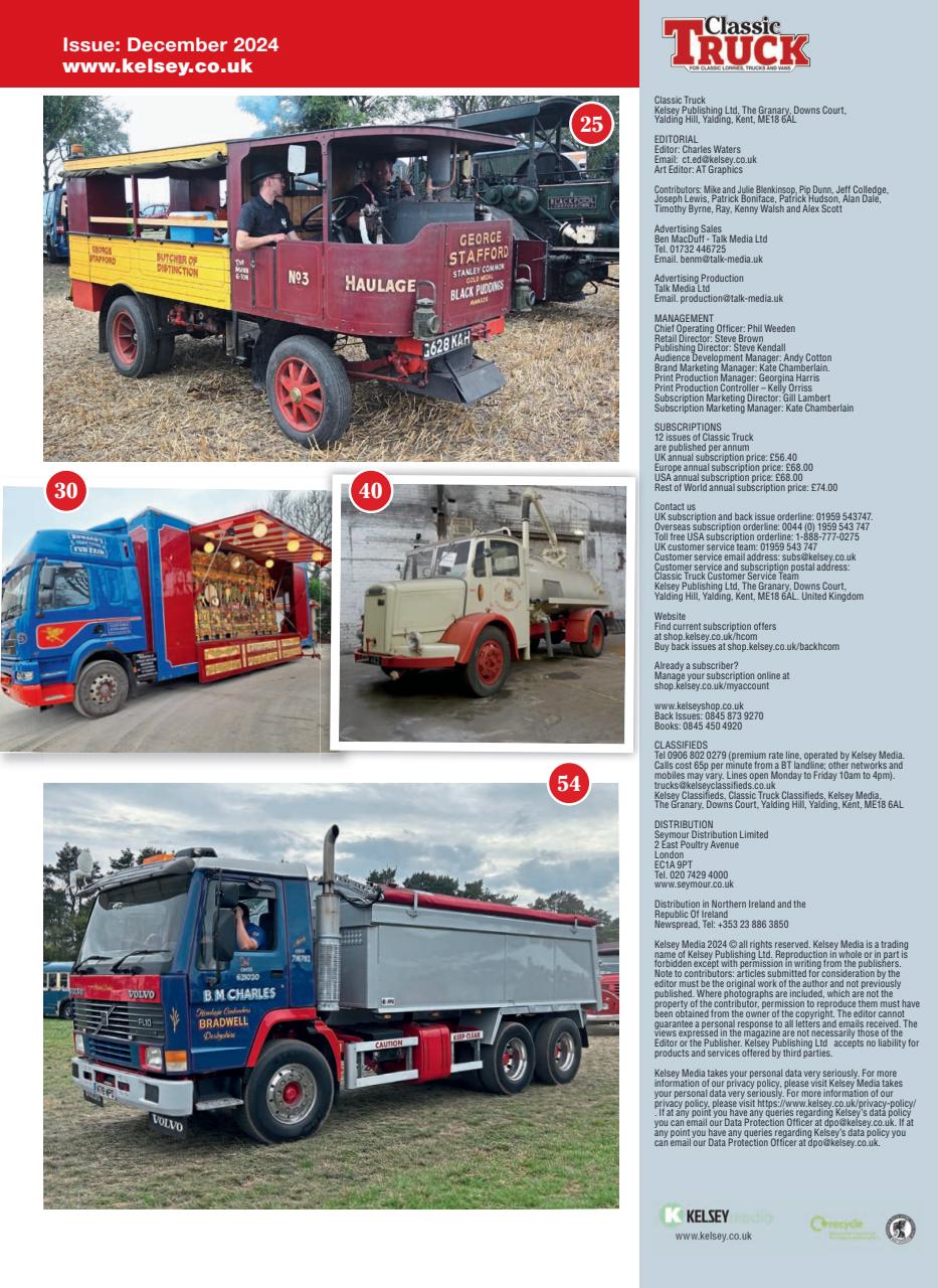 Classic Truck Preview Pages