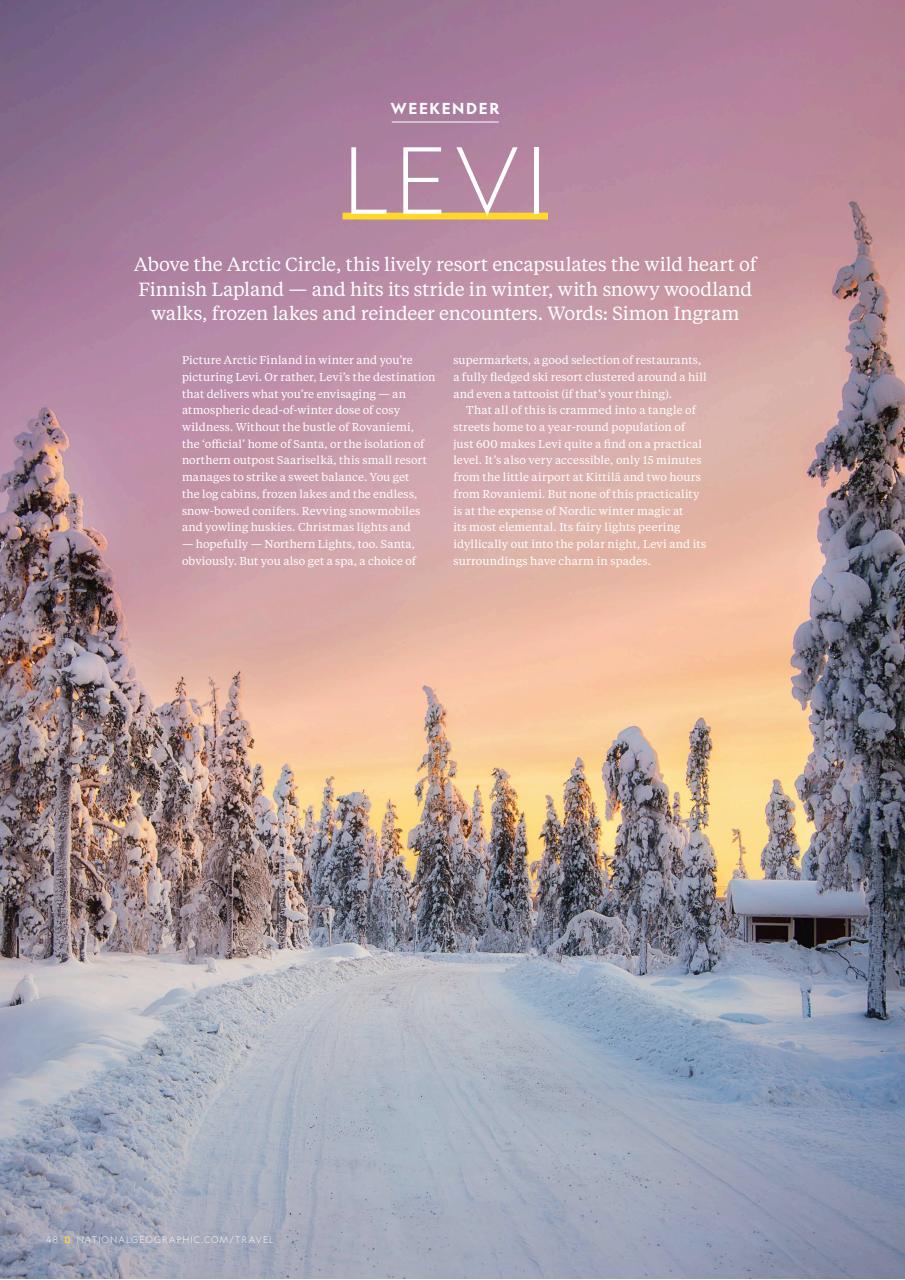 National Geographic Traveller UK Preview Pages