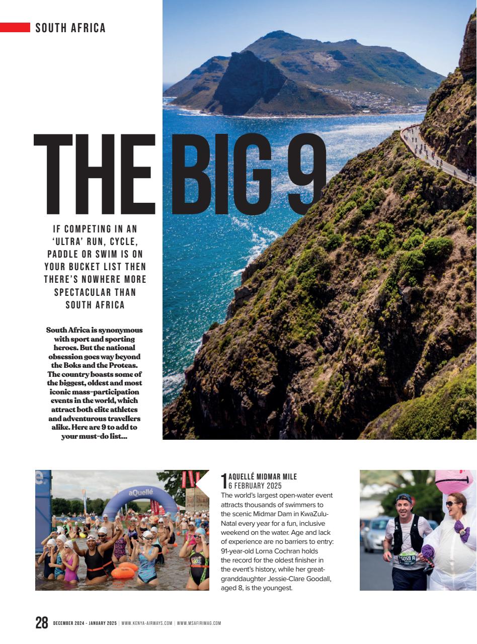 MSAFIRI – Kenya Airways Inflight Preview Pages