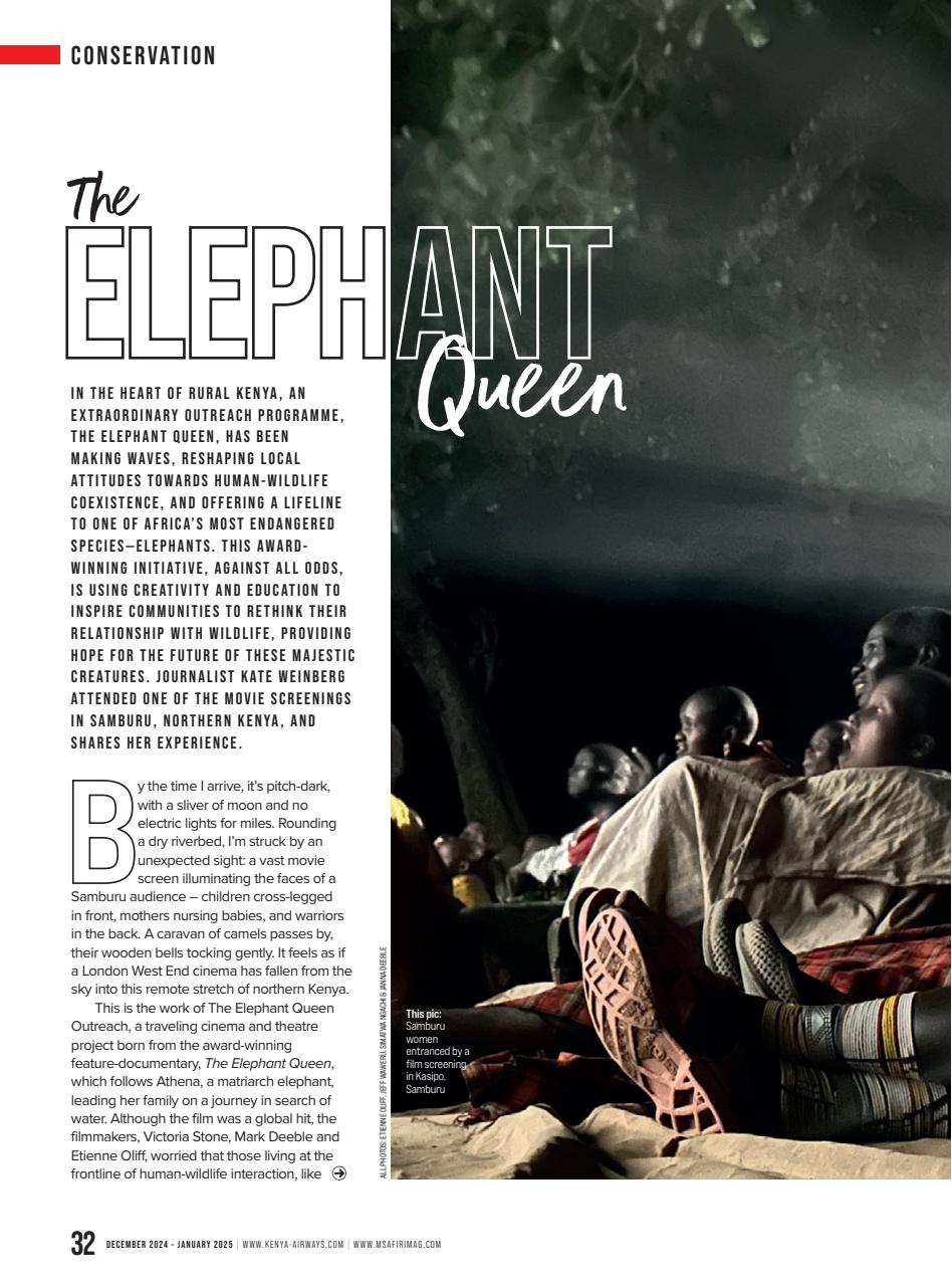 MSAFIRI – Kenya Airways Inflight Preview Pages