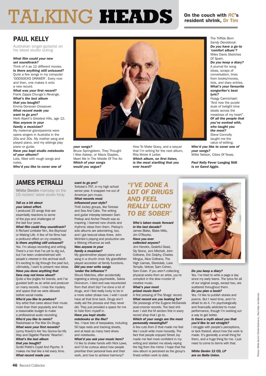 Record Collector Preview Pages