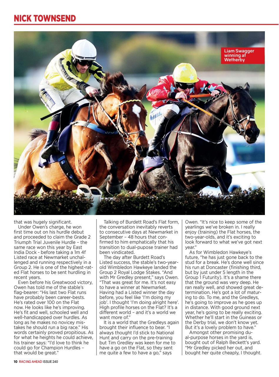 Racing Ahead Preview Pages