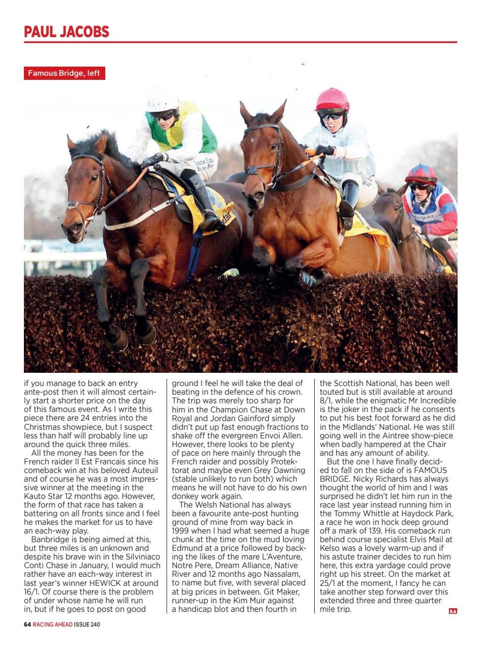 Racing Ahead Preview Pages