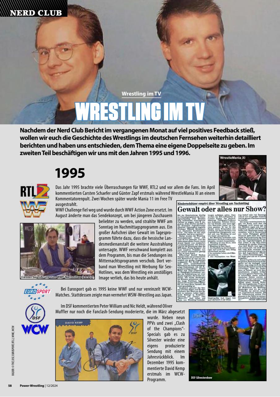 Power-Wrestling Preview Pages