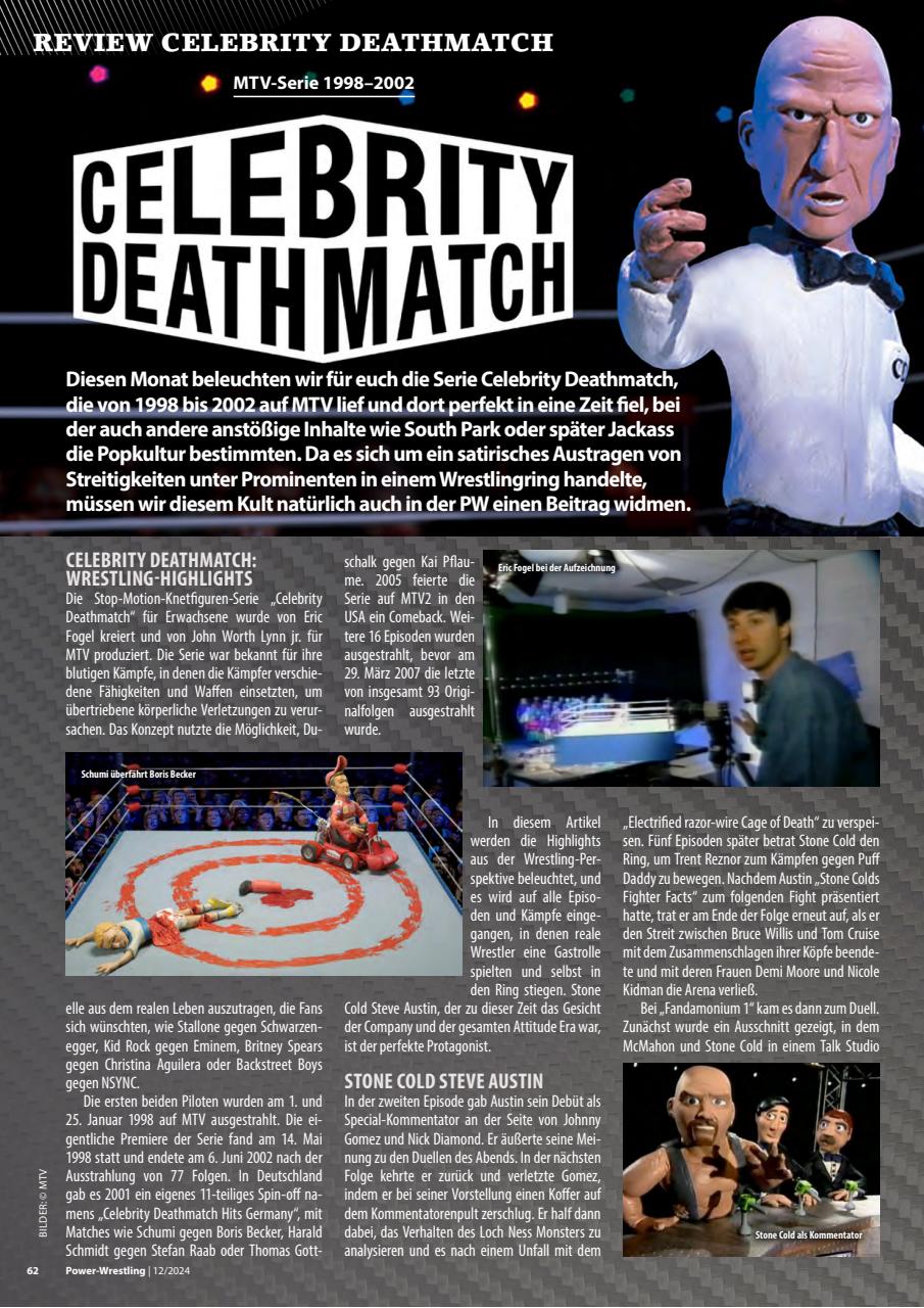 Power-Wrestling Preview Pages