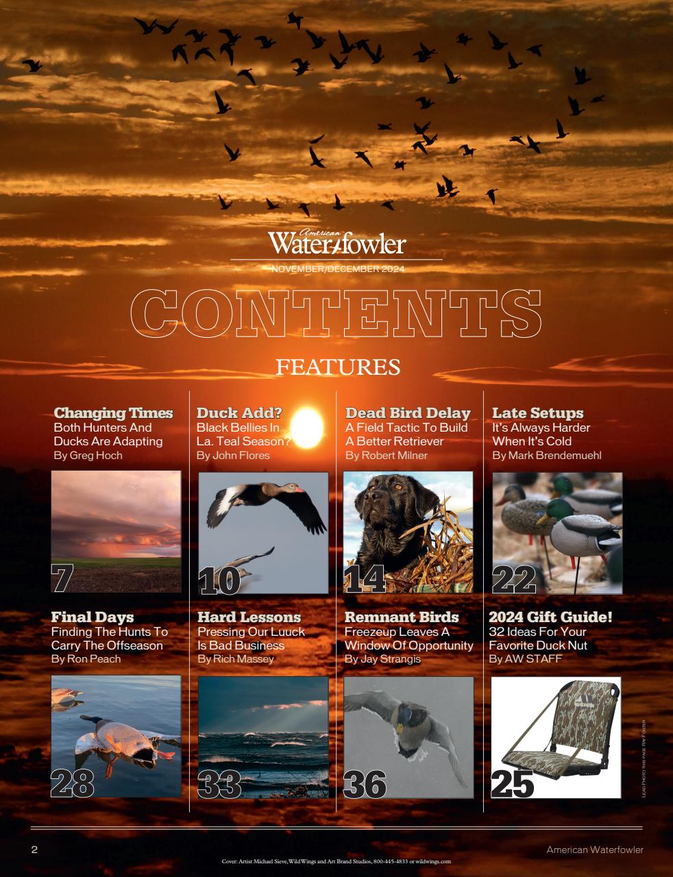 American Waterfowler Preview Pages