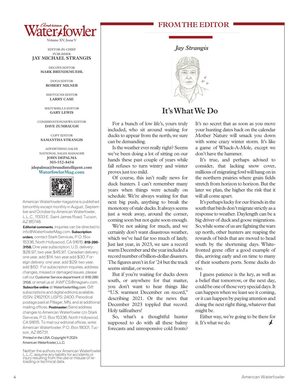 American Waterfowler Preview Pages