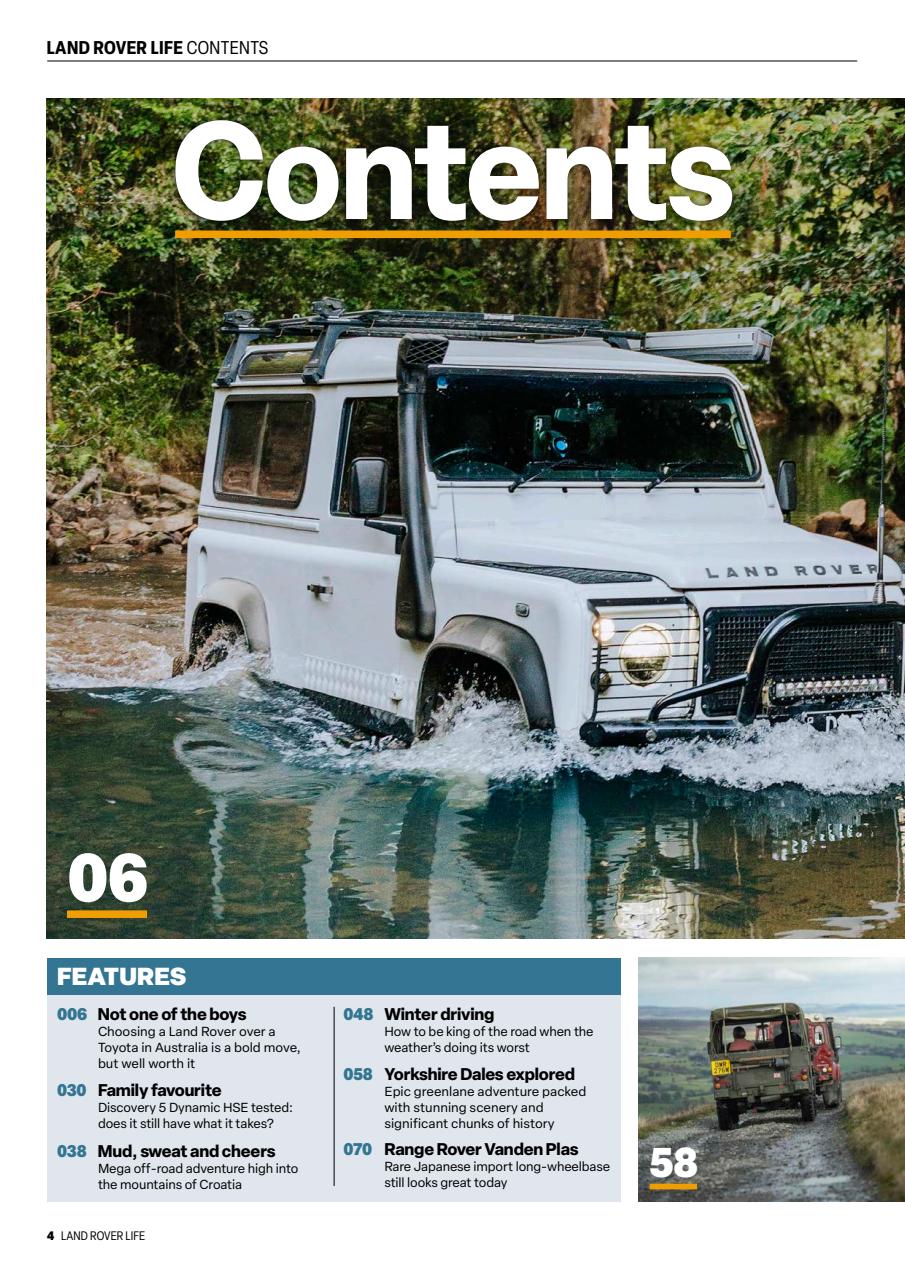 Land Rover Life Preview Pages