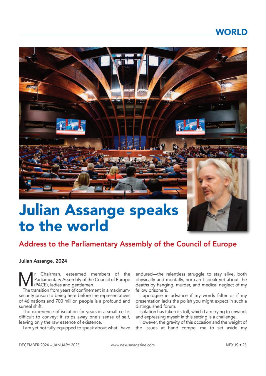 Nexus Magazine Preview Pages