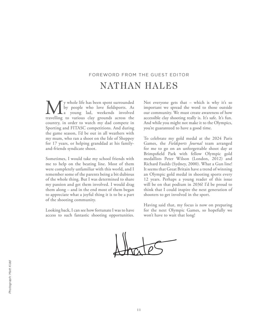 Fieldsports Journal Preview Pages