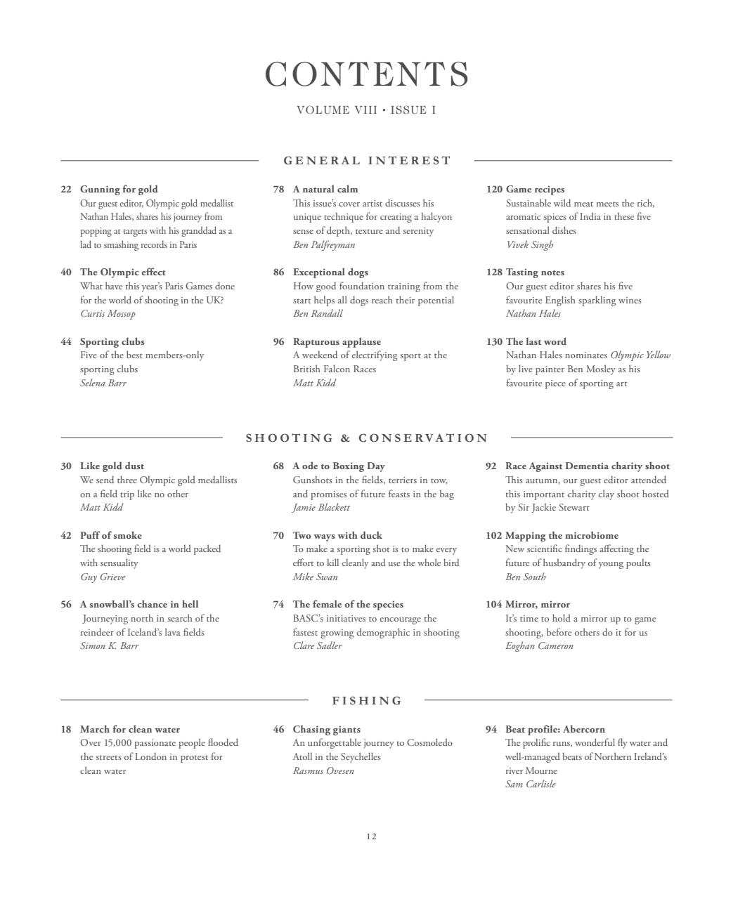 Fieldsports Journal Preview Pages