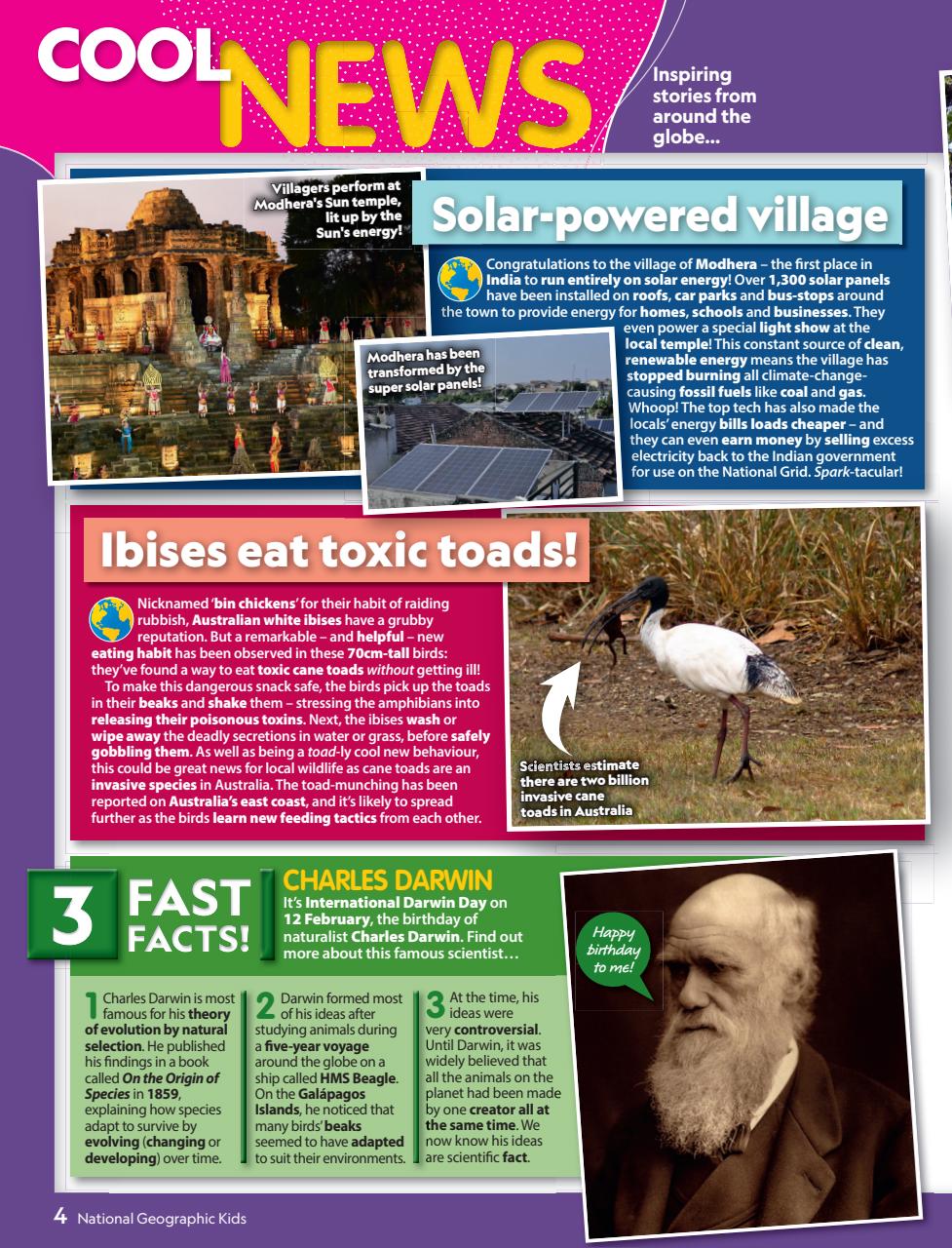 National Geographic Kids Preview Pages