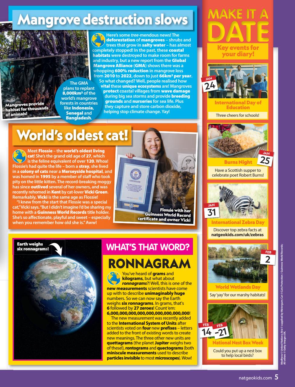 National Geographic Kids Preview Pages