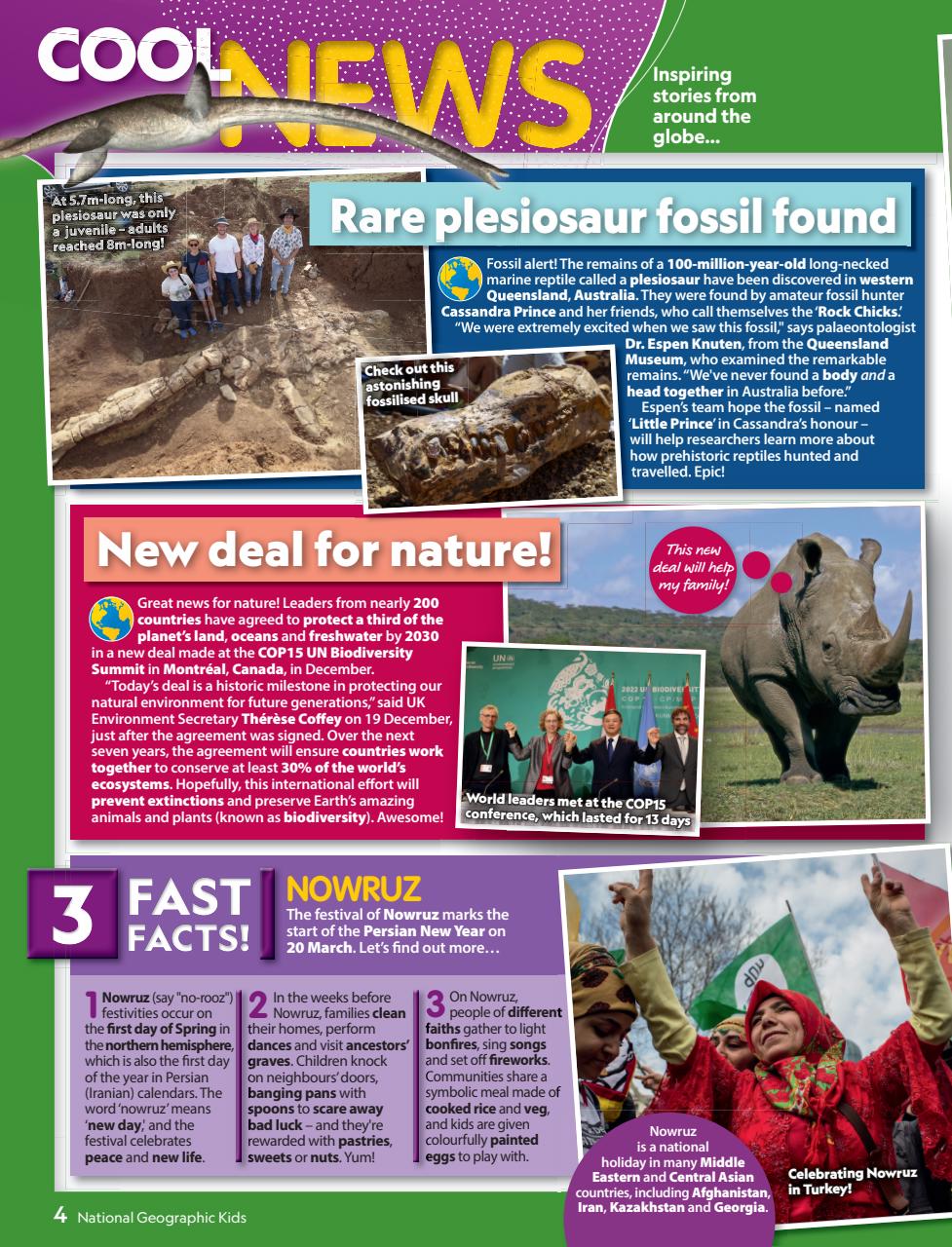 National Geographic Kids Preview Pages