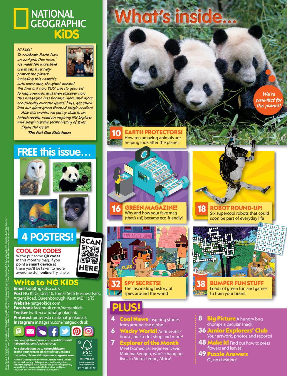 National Geographic Kids Preview Pages