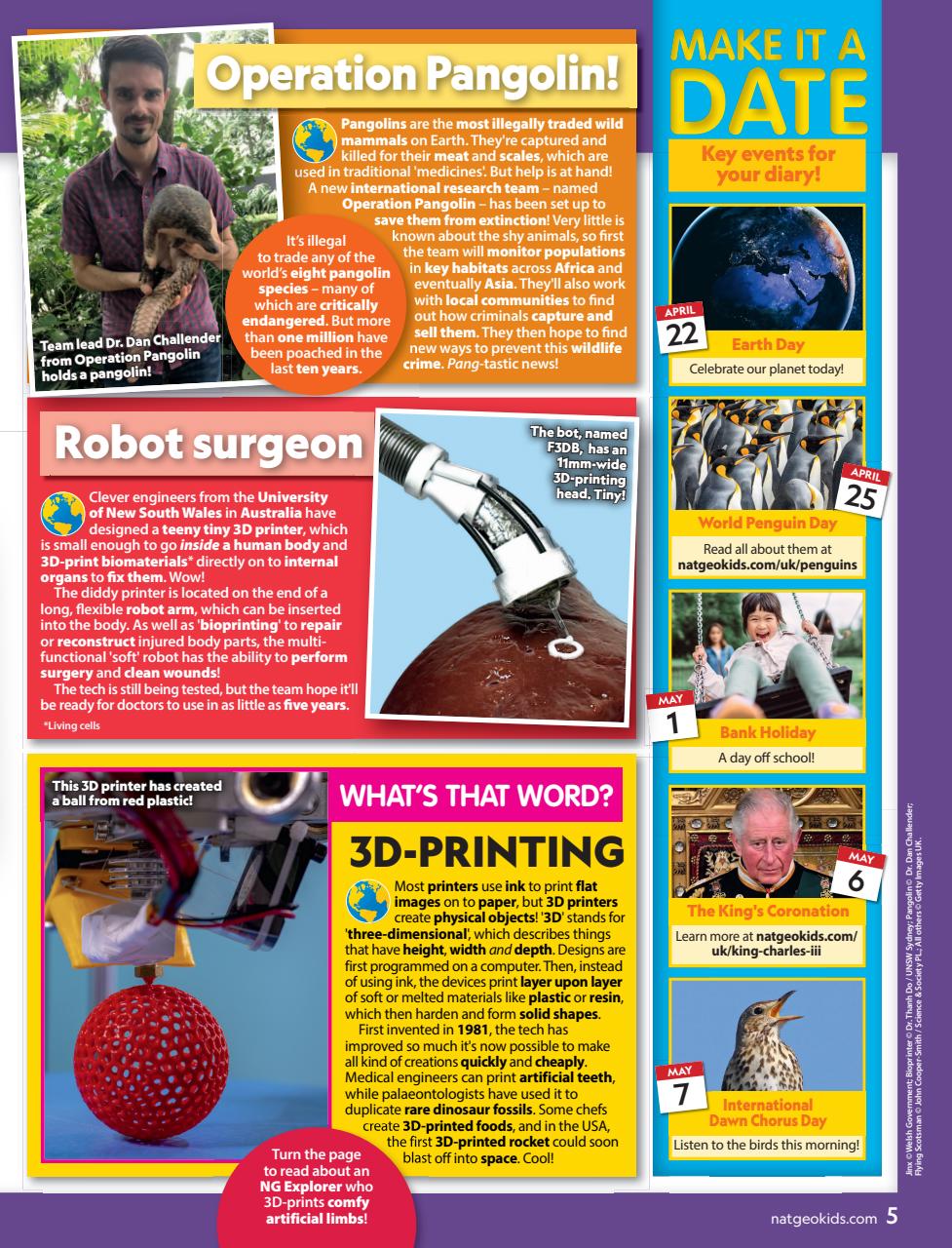 National Geographic Kids Preview Pages