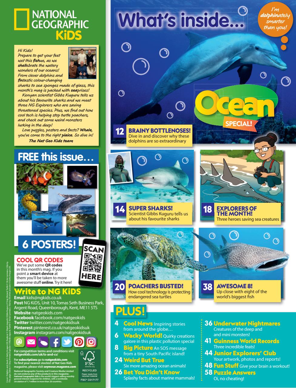 National Geographic Kids Preview Pages