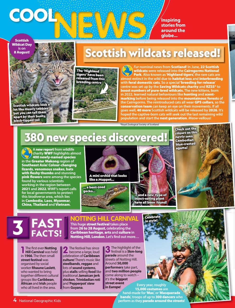 National Geographic Kids Preview Pages