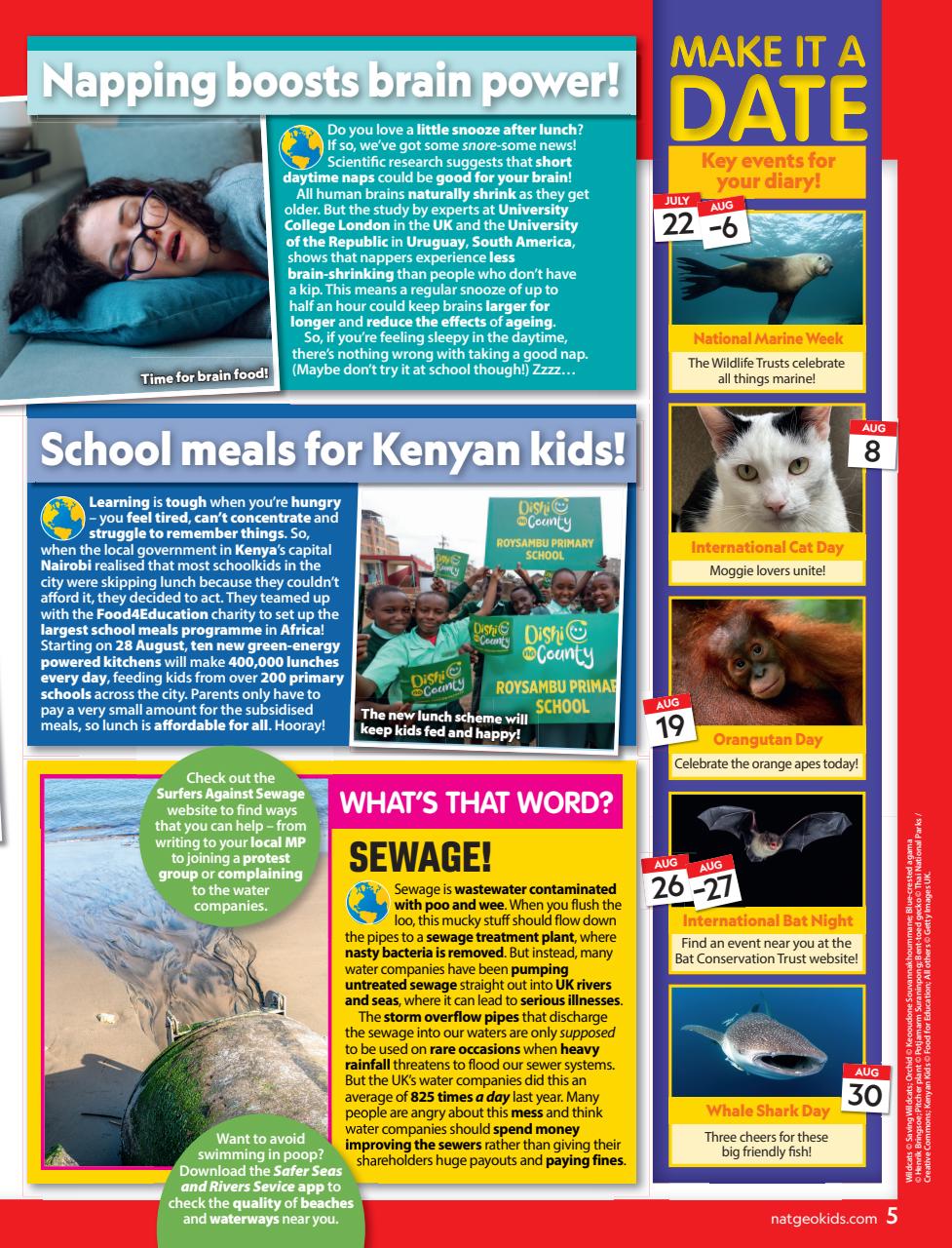 National Geographic Kids Preview Pages