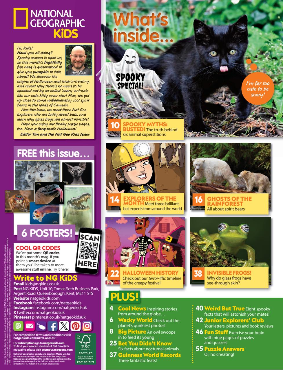 National Geographic Kids Preview Pages