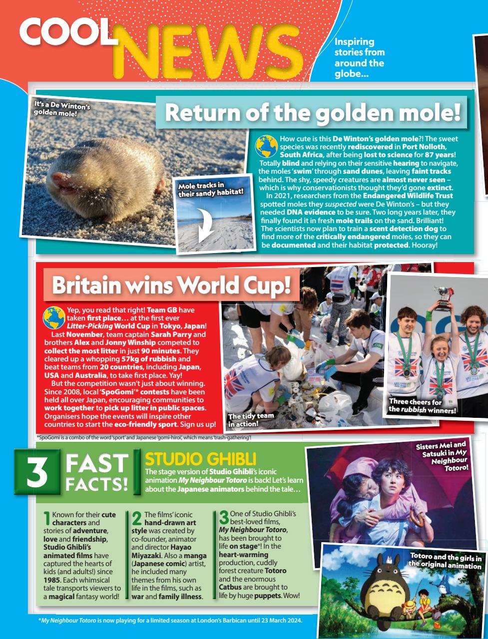National Geographic Kids Preview Pages