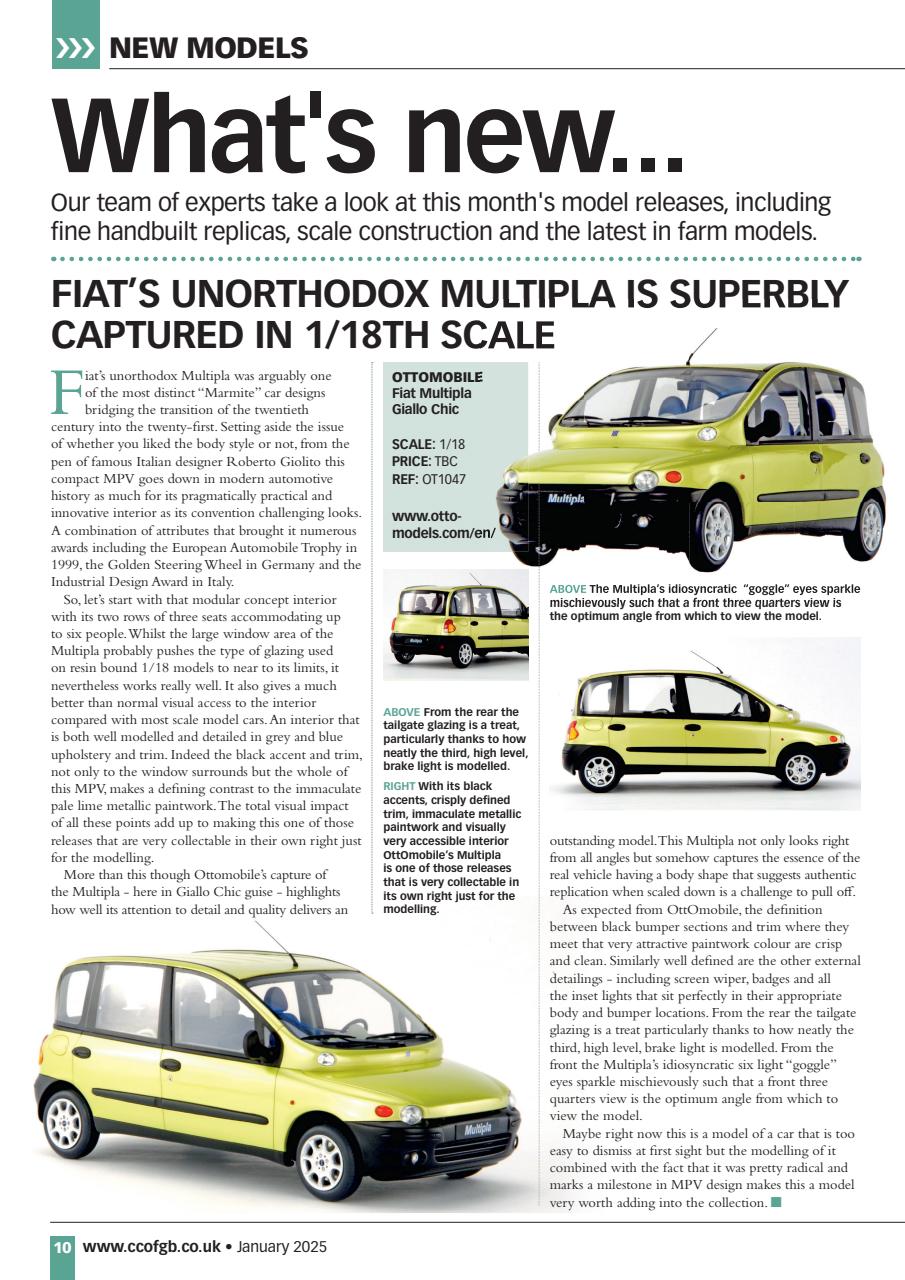 Diecast Collector Preview Pages