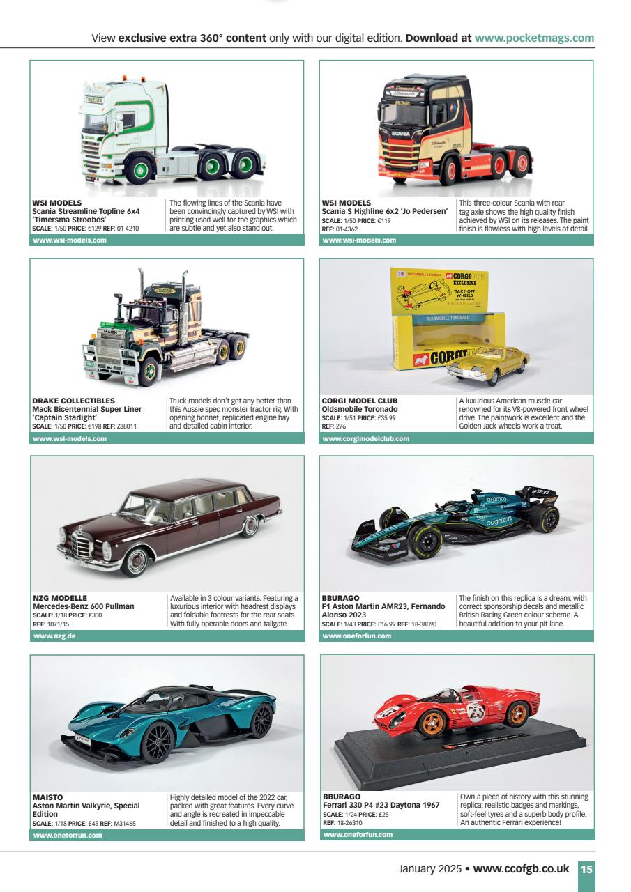 Diecast Collector Preview Pages