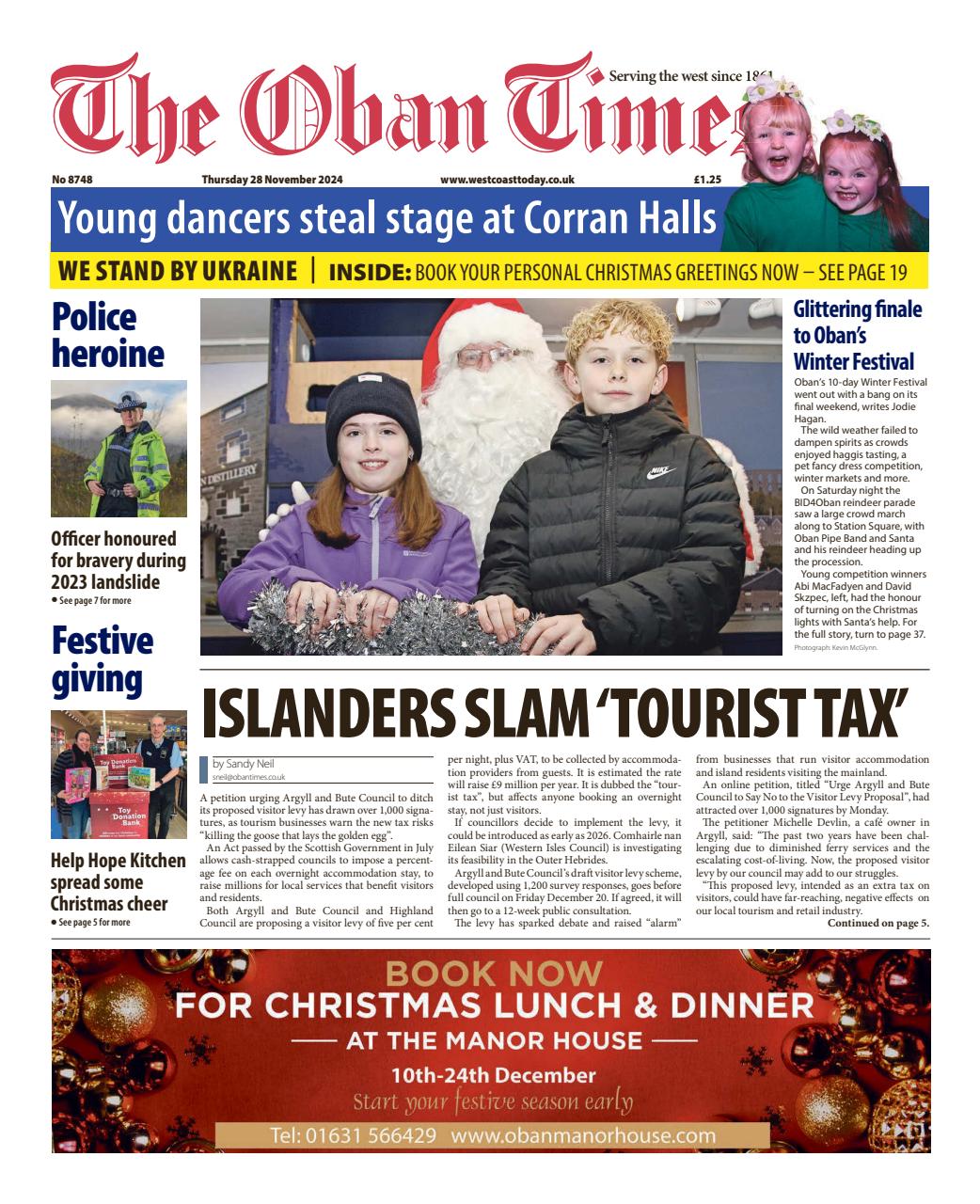The Oban Times & Lochaber Times Preview Pages