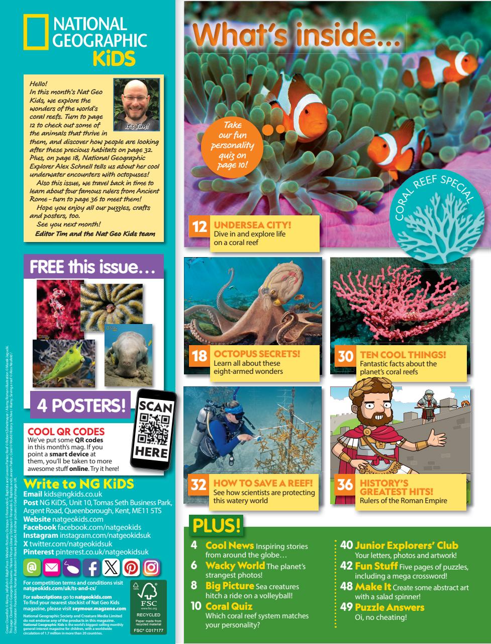 National Geographic Kids Preview Pages