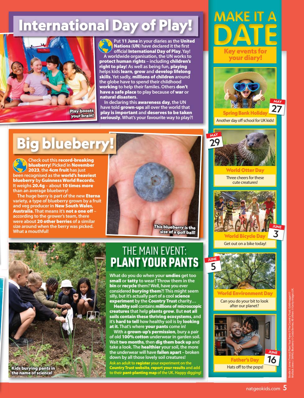 National Geographic Kids Preview Pages