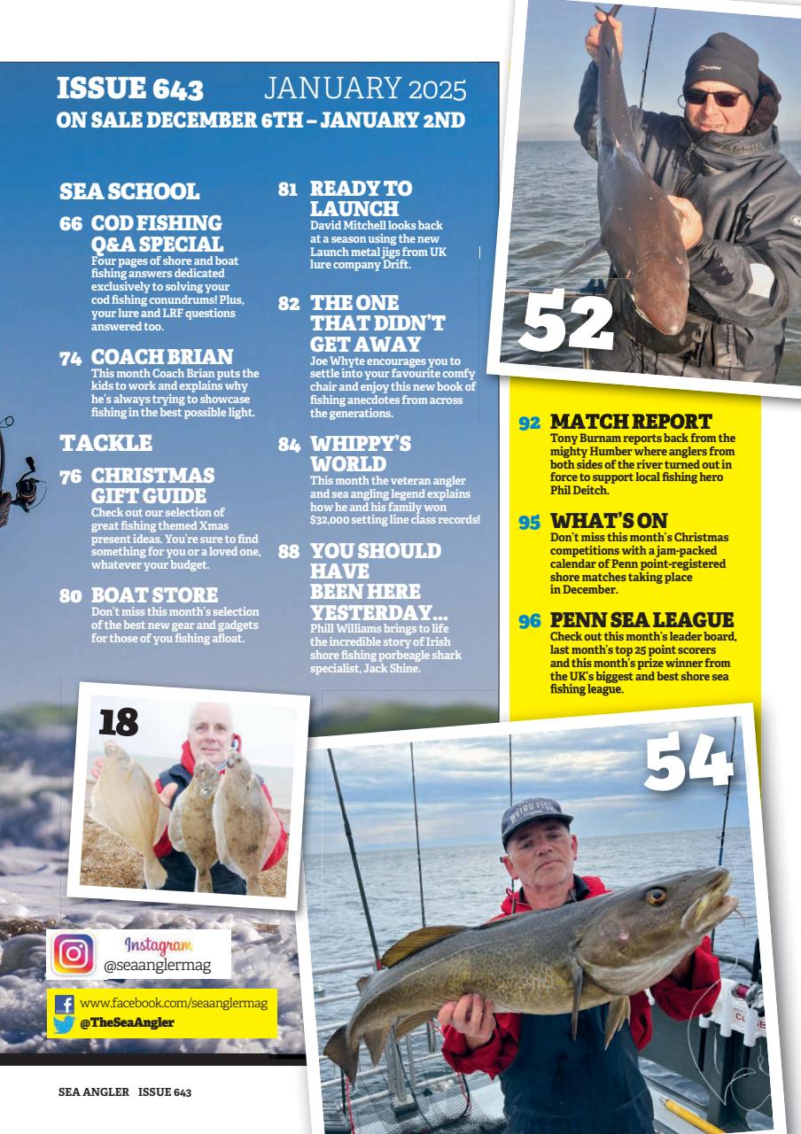 Sea Angler Preview Pages