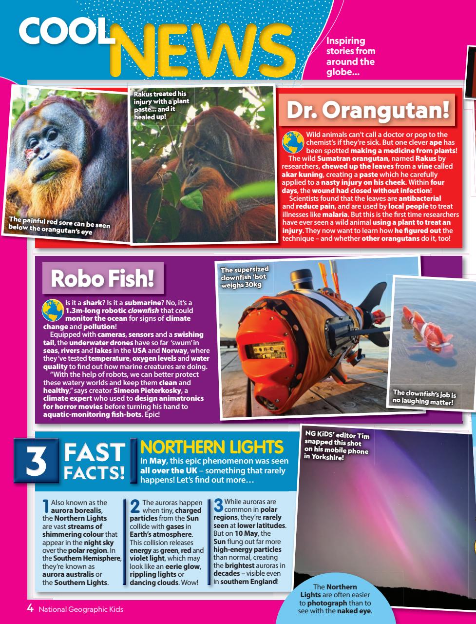 National Geographic Kids Preview Pages