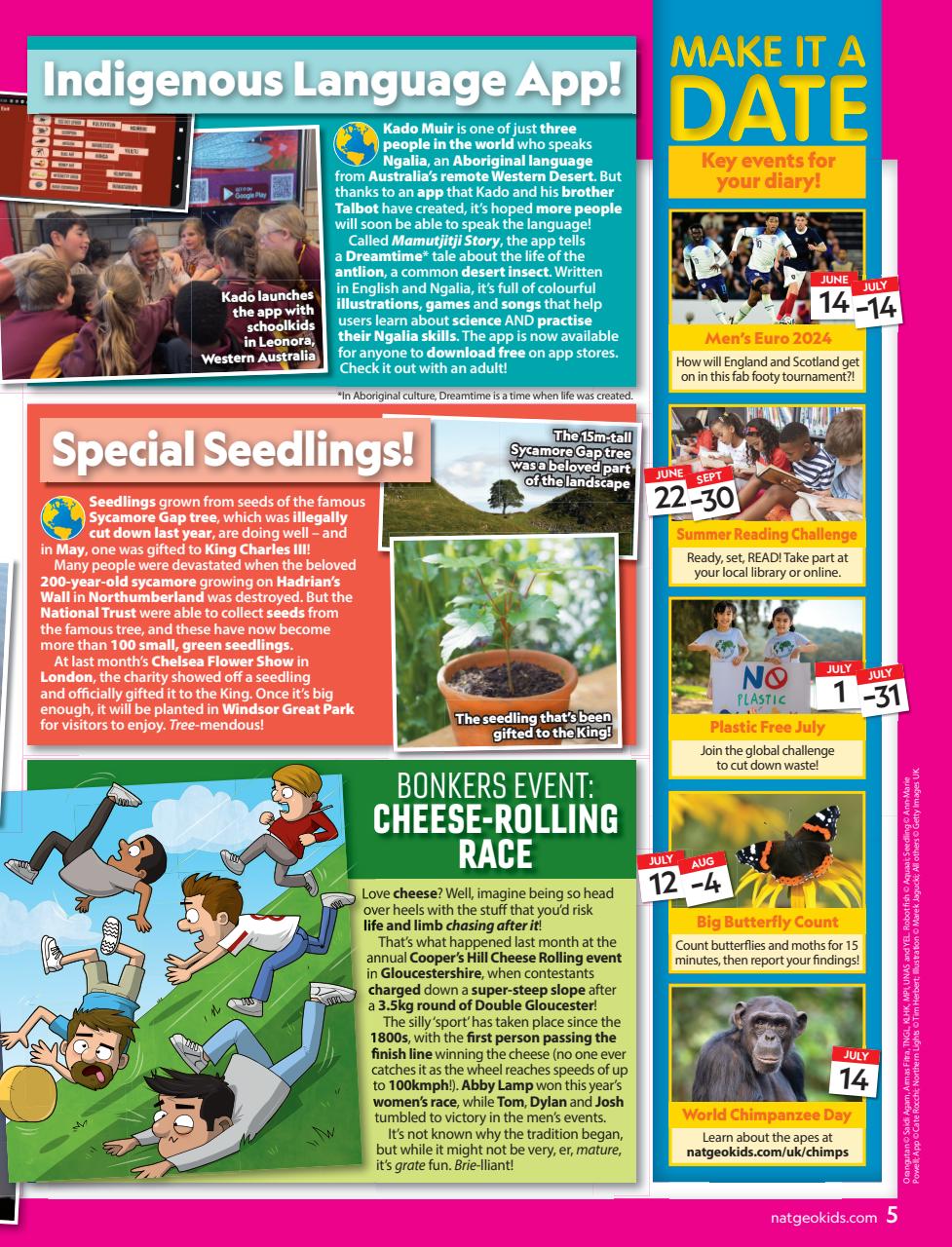National Geographic Kids Preview Pages