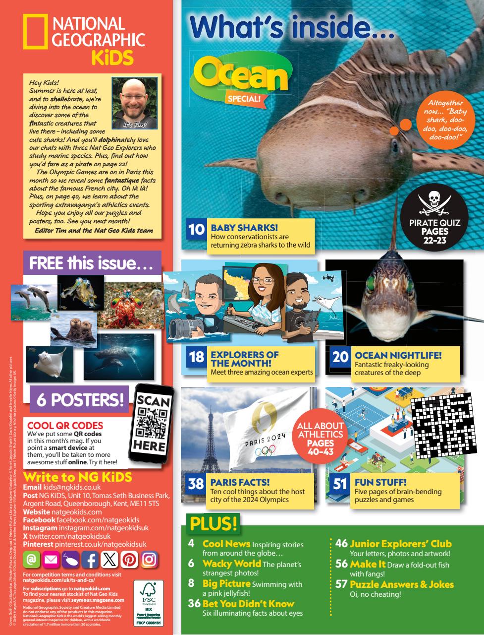 National Geographic Kids Preview Pages