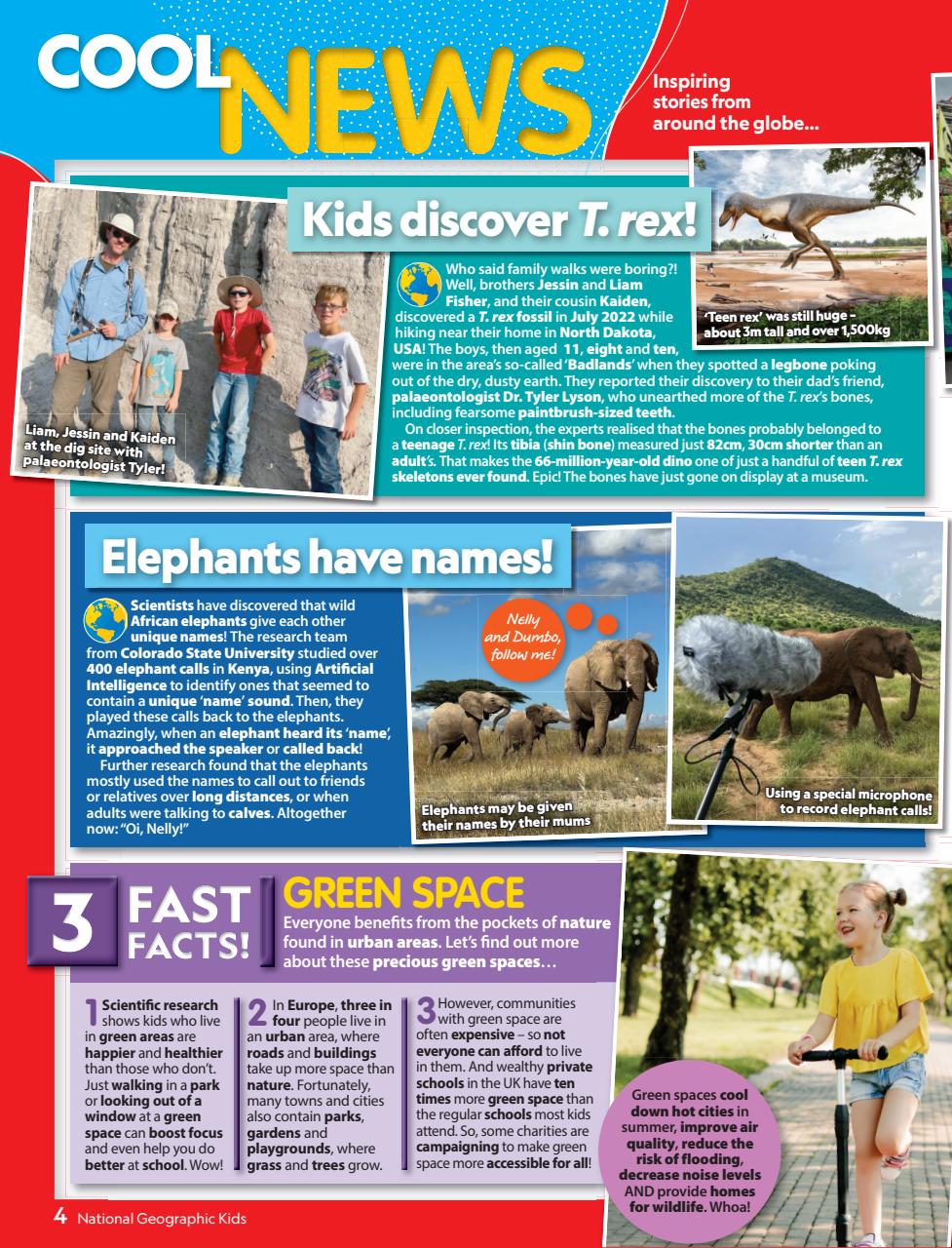 National Geographic Kids Preview Pages