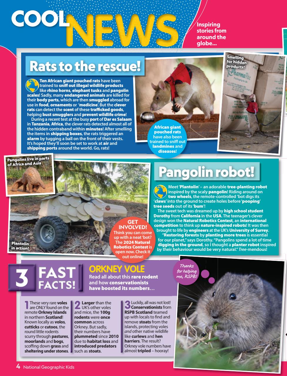National Geographic Kids Preview Pages