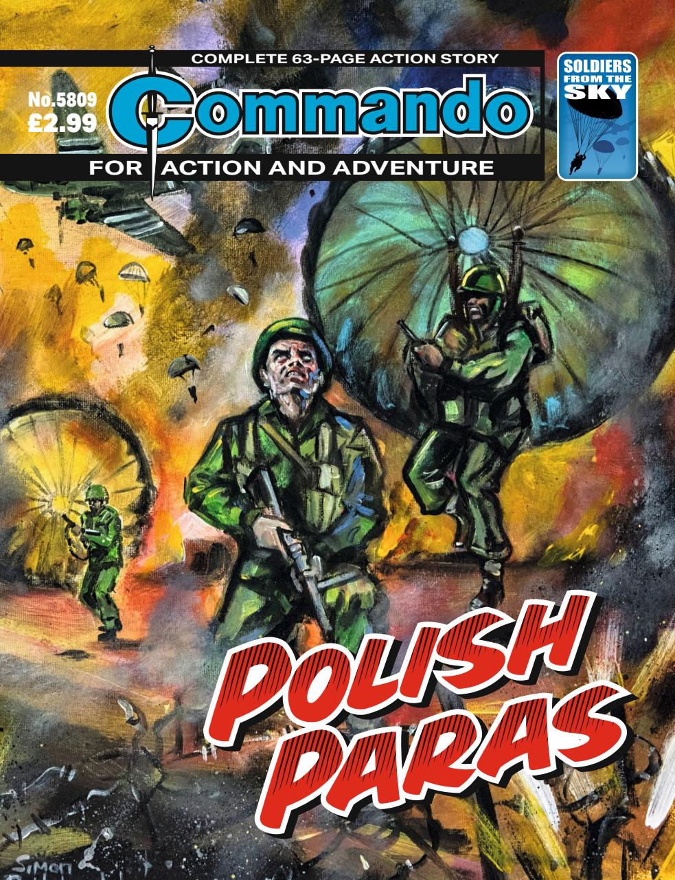 Commando Preview Pages