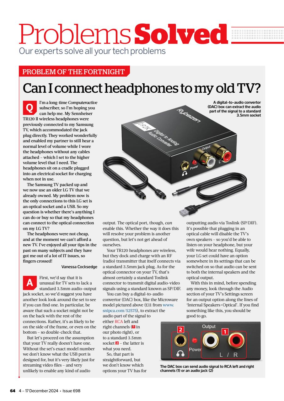 Computer Active Preview Pages