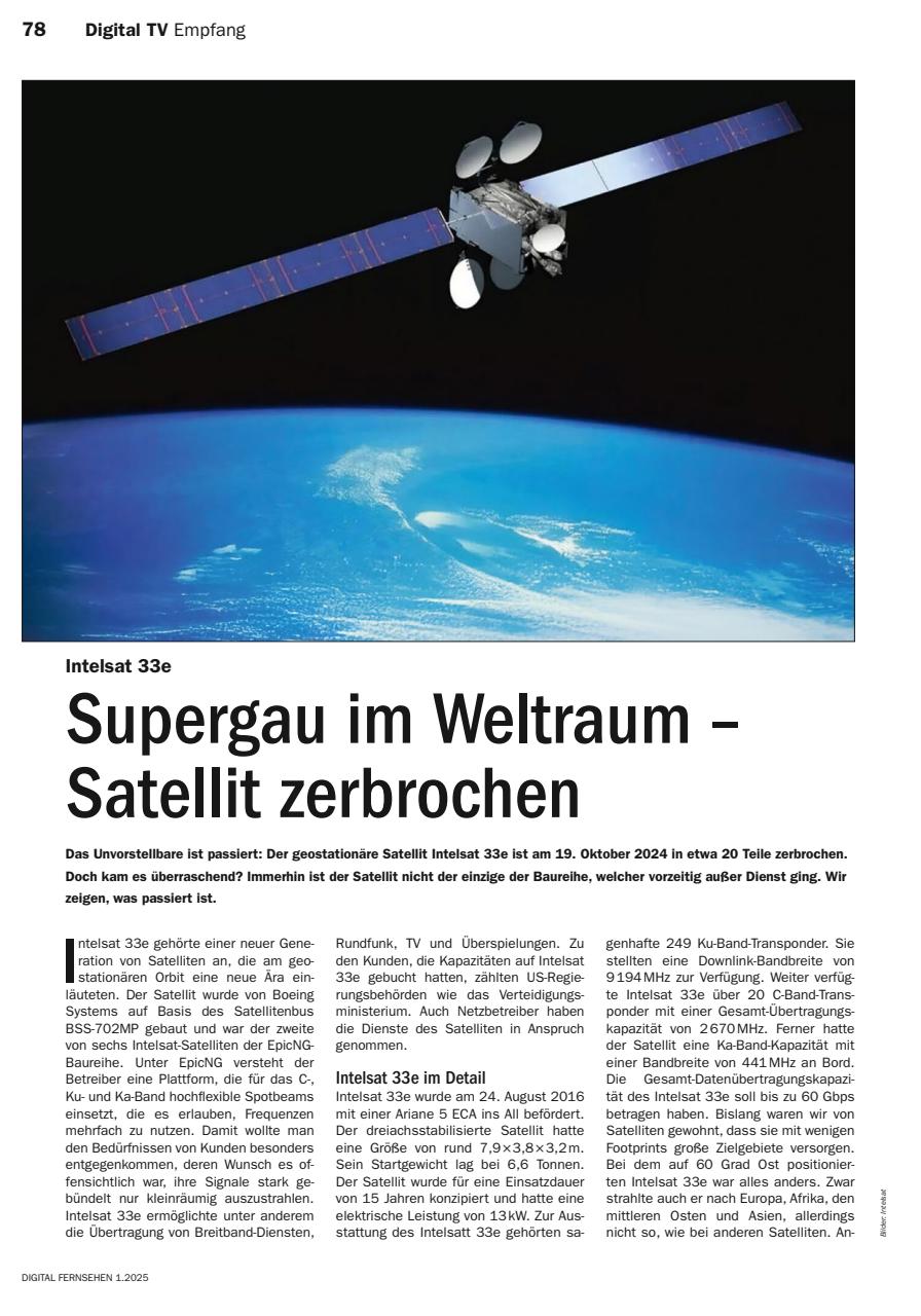 Digital Fernsehen Preview Pages