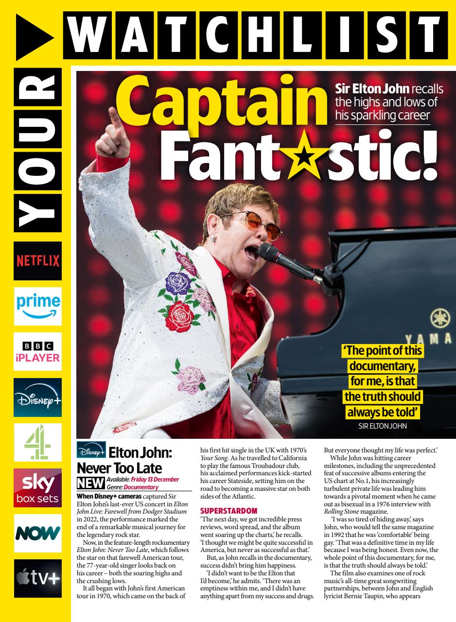TV & Satellite Week Preview Pages
