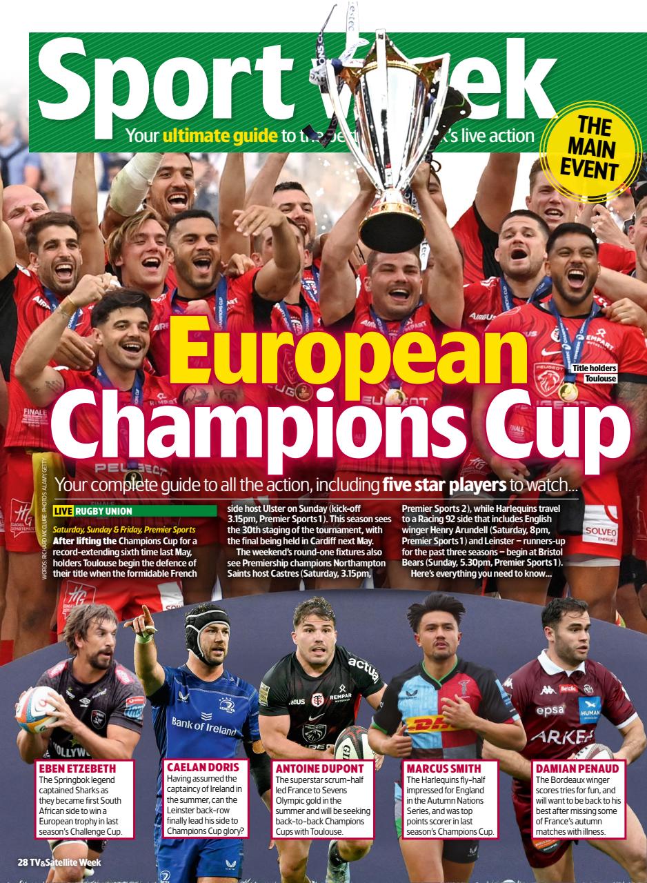 TV & Satellite Week Preview Pages